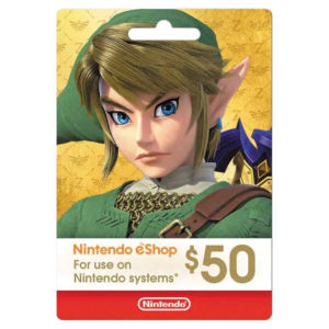Nintendo 50$ CAD (GIFT CARD)
